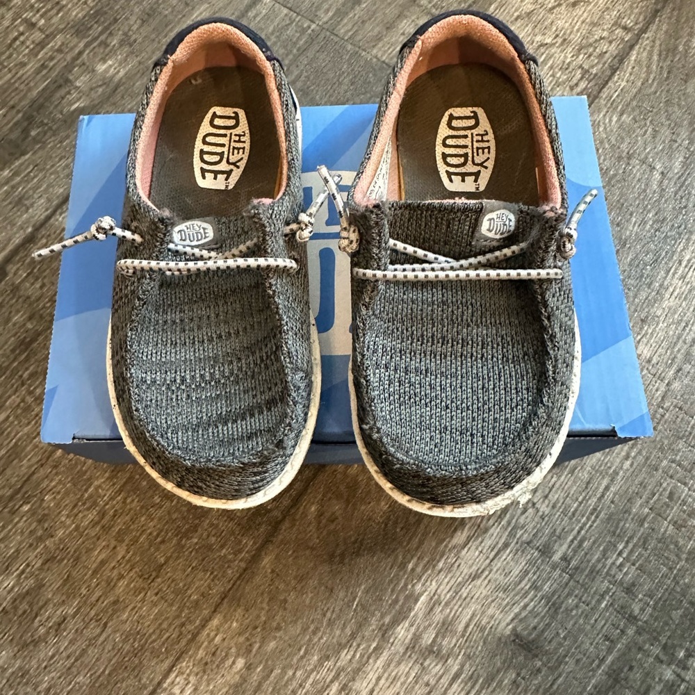 Hey Dude Navy/Gray Loafer